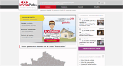 Desktop Screenshot of immopub.fr