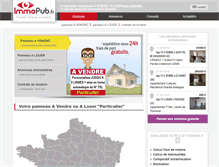 Tablet Screenshot of immopub.fr
